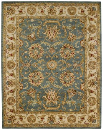 eloquent garden blue rug